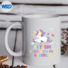 AutismAwarenessPinUnicornGirlAutismSupportAutismmug
