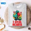 IStealHeartsDinosaurValentinesDayForBabysweater