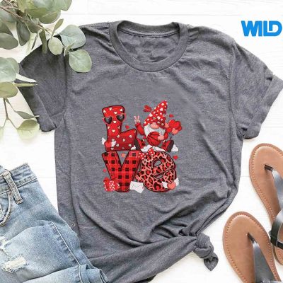 GnomeCoupleVanlentineLoveBasketballGnometshirt