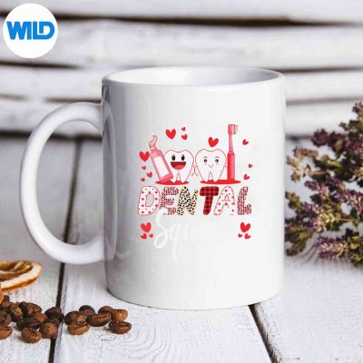 DentalSquadDentalAssistantDentistHappyValentinesDaymug 1