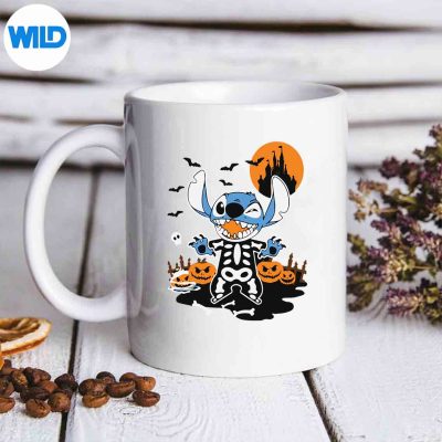 StitchSkeletonHalloweenNightClassicmug