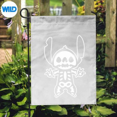 StitchHalloweenSkeletonHalloweenThanksgivingChristmasflag