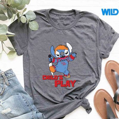 StitchHalloweenChuckyChildsPlayClassictshirt