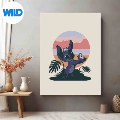 StitchClipArtClassicCuteposter