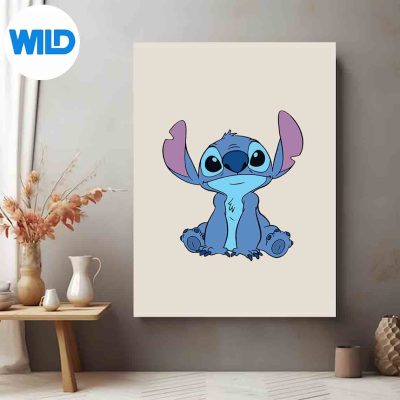 StitchClassicBlueVintageposter