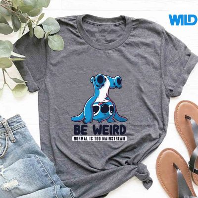 StitchBeWeirdFunnyAlientshirt