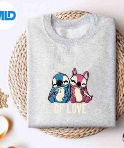 Stitch And Angel Lovely Classic SVG PNG