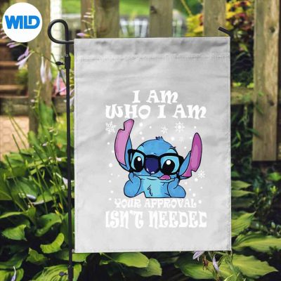 IAmWhoIAmYourApprovalIsntNeededGlassesStitchflag