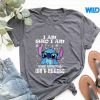 IAmWhoIAmYourApprovalIsntNeededGlassesStitchtshirt