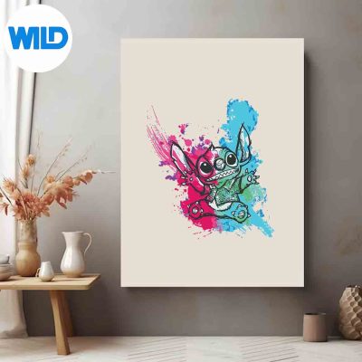 CutelessRainbowStitchOhanaClassicposter