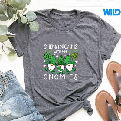 ShenanigansWithMyGnomiesStPatricksDayGnomeLoverstshirt