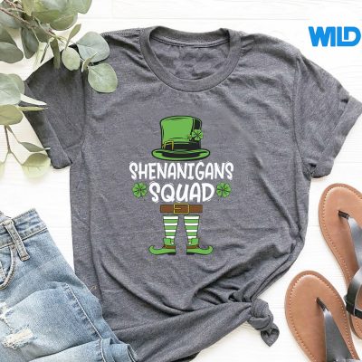 ShenanigansSquadIrishSaintPatricksDayIrishtshirt