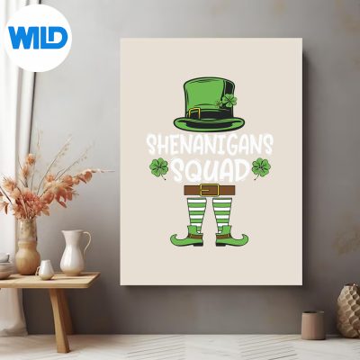 ShenanigansSquadIrishSaintPatricksDayIrishposter