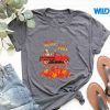 HelloFallShihTzuLeafAutumnRedTruckDogLovertshirt