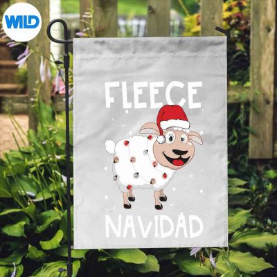 FleeceNavidadFelizSheepLightsChristmasPajamaflag