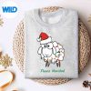 FleeceNavidadChristmasSheepVintagesweater
