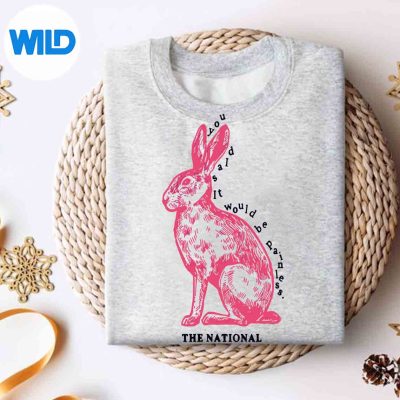 YouSaidItWouldBePainlessTheNationalPinkRabbitssweater