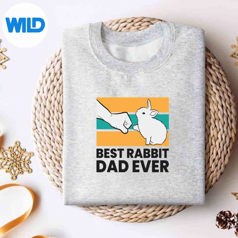 Rabbit SVG, Best Rabbit Dad Ever Rabbit Father Rabbit Bunny SVG - WildSvg