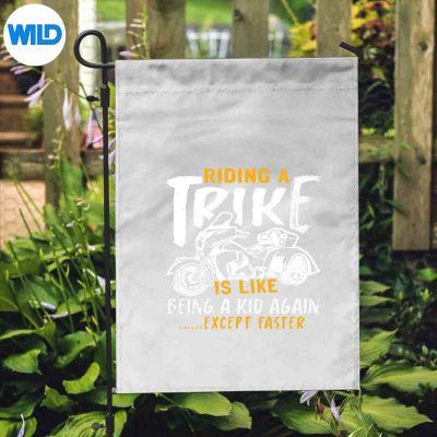 TrikeRiderTricycleLoverTrikingflag