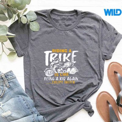 TrikeRiderTricycleLoverTrikingtshirt