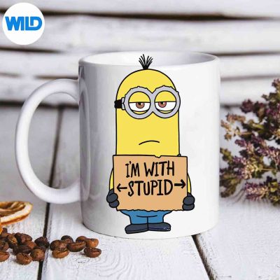 DespicableMe3MinionImWithStupidPostermug