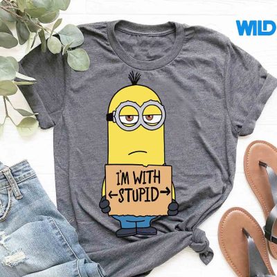 DespicableMe3MinionImWithStupidPostertshirt