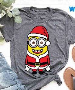 Alternative view of Christmas Santa Minions Vintage SVG PNG Cut File