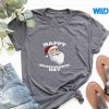HappyIndependenceDayChristmasInJulySantaClaustshirt