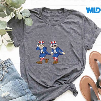 UncleSamGriddyDance4thOfJulyGirlstshirt