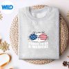 ProudToBeAMericatFourthOfJulyAmericanFlagCatsweater