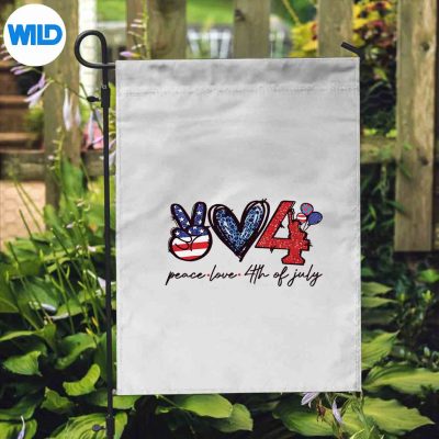 PeaceLove4thOfJulyAmericaFlagFourthPatrioticflag