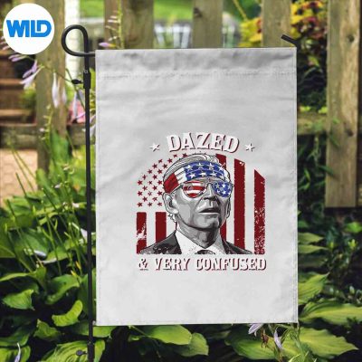 JoeBidenDazedAndVeryConfused4thOfJulyflag