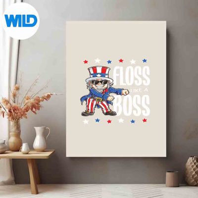 FlossLikeABoss4thOfJulyGirlUncleSamposter