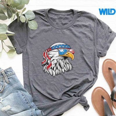 AmericanBaldEaglePatrioticVintagetshirt