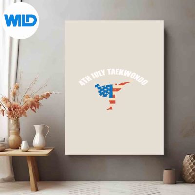 4thOfJulyTaekwondoUsaAmericaFlagposter