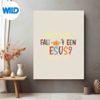 HalloweenAreYouFalloweenJesusMatthewChristianFaithposter