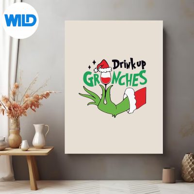 GrinchHandVintageposter