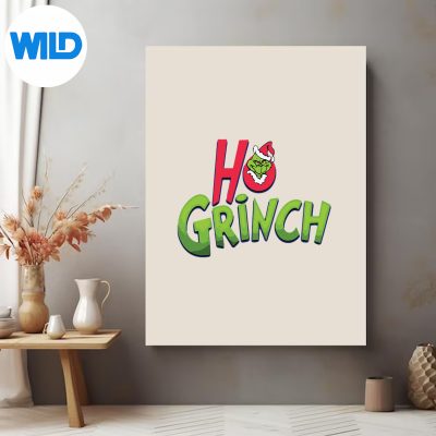 HoGrinchChristmasFunnyVintageposter