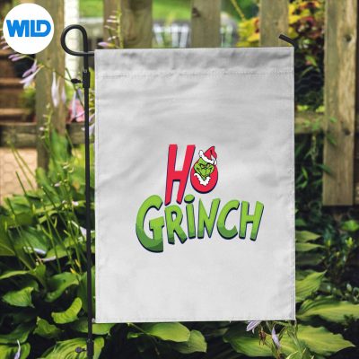 HoGrinchChristmasFunnyVintageflag