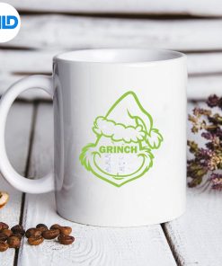 Grinch The Sneak The Peak The Thief Silhouette SVG PNG Cut File