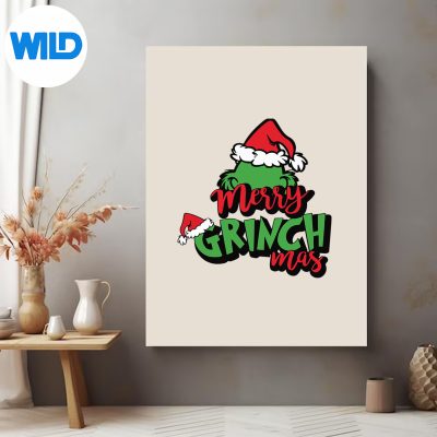 GrinchMeryGrinchmasMasVintageposter
