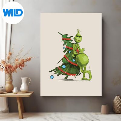 GrinchFunnyVintageposter