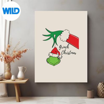 GrinchArtCuteVintageposter