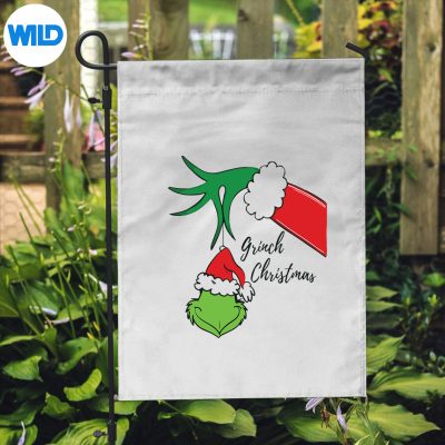 GrinchArtCuteVintageflag