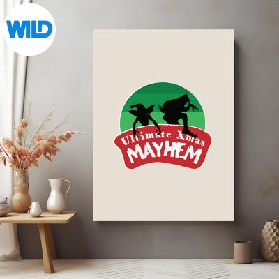 FunnyXmasWithGrinchAndGremlinsposter