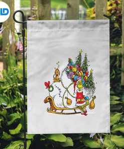 Alternative view of Dr Seuss Grinch Sleigh Classic SVG Cut File