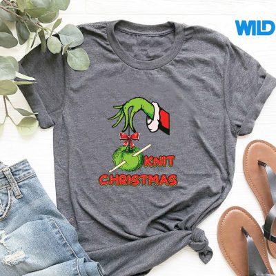 ChristmasYarnCrochetKnitStitchHobbyPassionClassictshirt