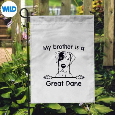 MyBrotherIsAGreatDaneCuteDogBreedflag
