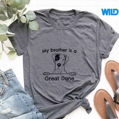 MyBrotherIsAGreatDaneCuteDogBreedtshirt