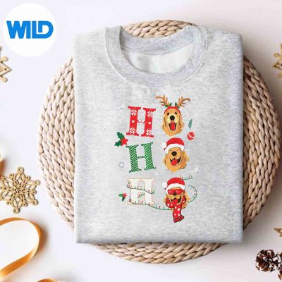 HoHoHoRetrieversGoldenXmasChristmasCostumesweater